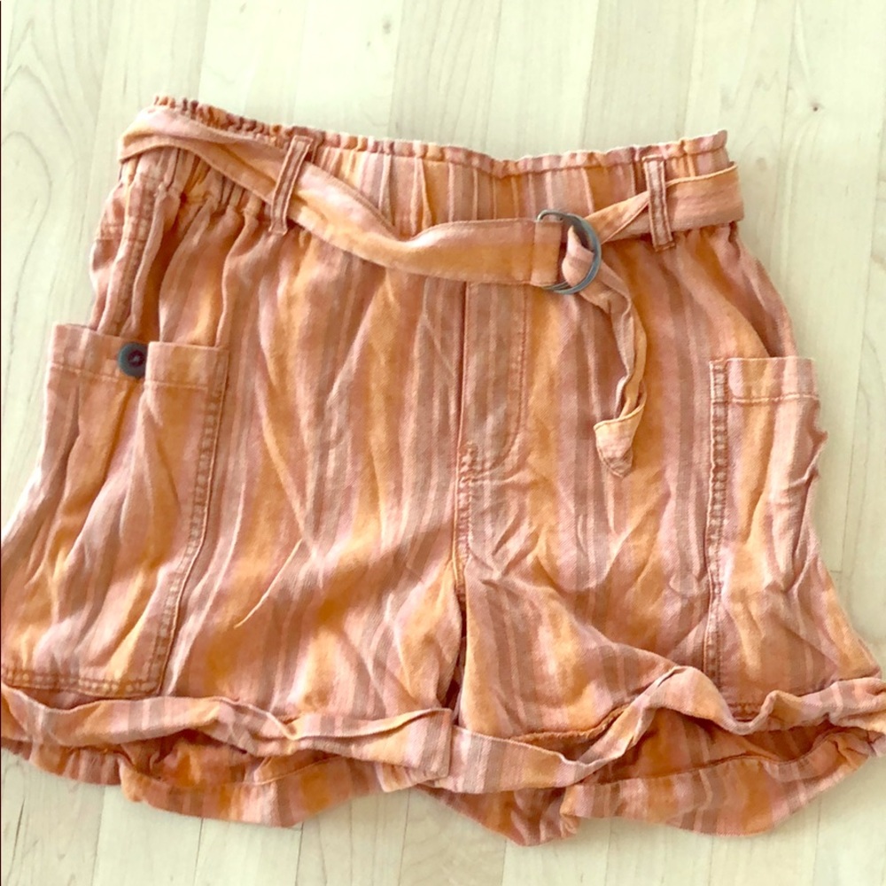 High waist Anthropologie cotton shorts